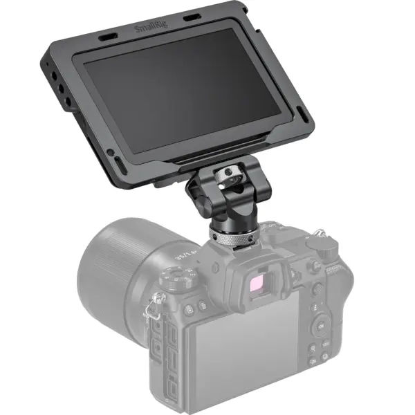 SmallRig Swivel y Tilt Monitor Mount con Cold Shoe (zapata fría)