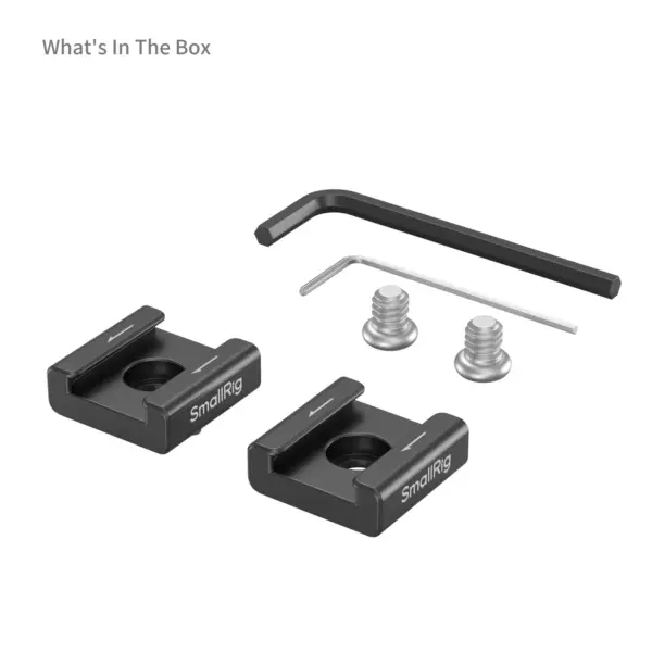 Anti-Twist Cold Shoe Mount Support (soporte de zapata fría con sistema anti-rotación)