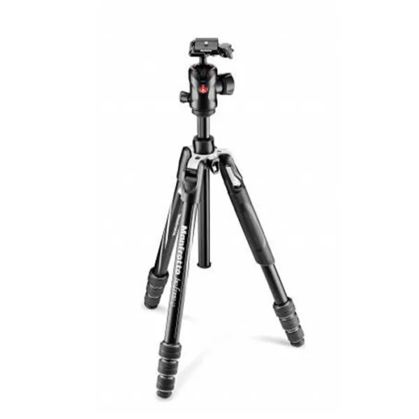 Manfrotto Befree GT - Twist lock - Aluminio - Negro