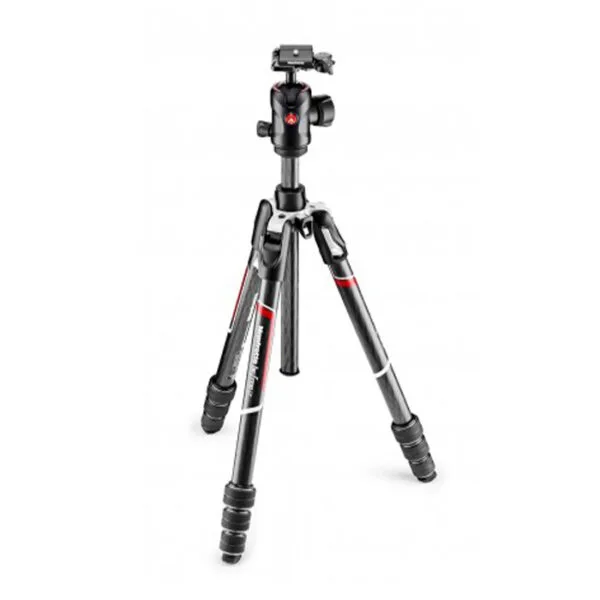 Manfrotto Befree GT - Twist lock - Carbono - Negro