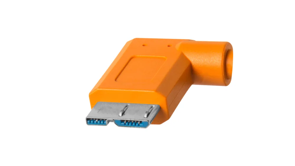 TetherTools Cable TetherPro USB-C a 3.0 Micro-B Acodado 3 cable tether tools