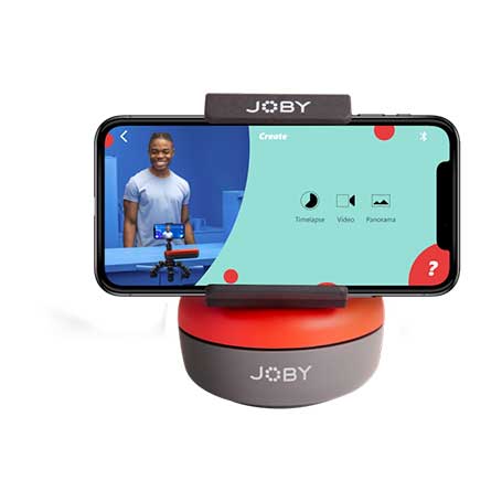 spin con montura para telefono