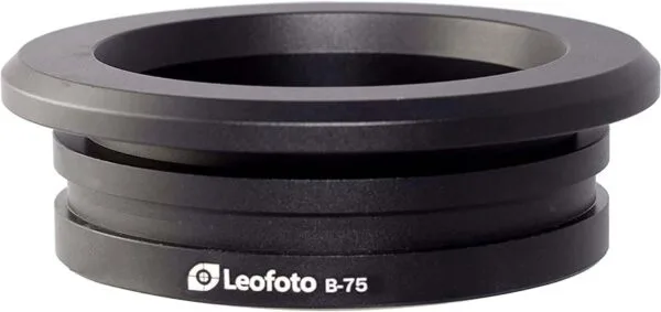 Leofoto Adaptador superior tazón BA-75