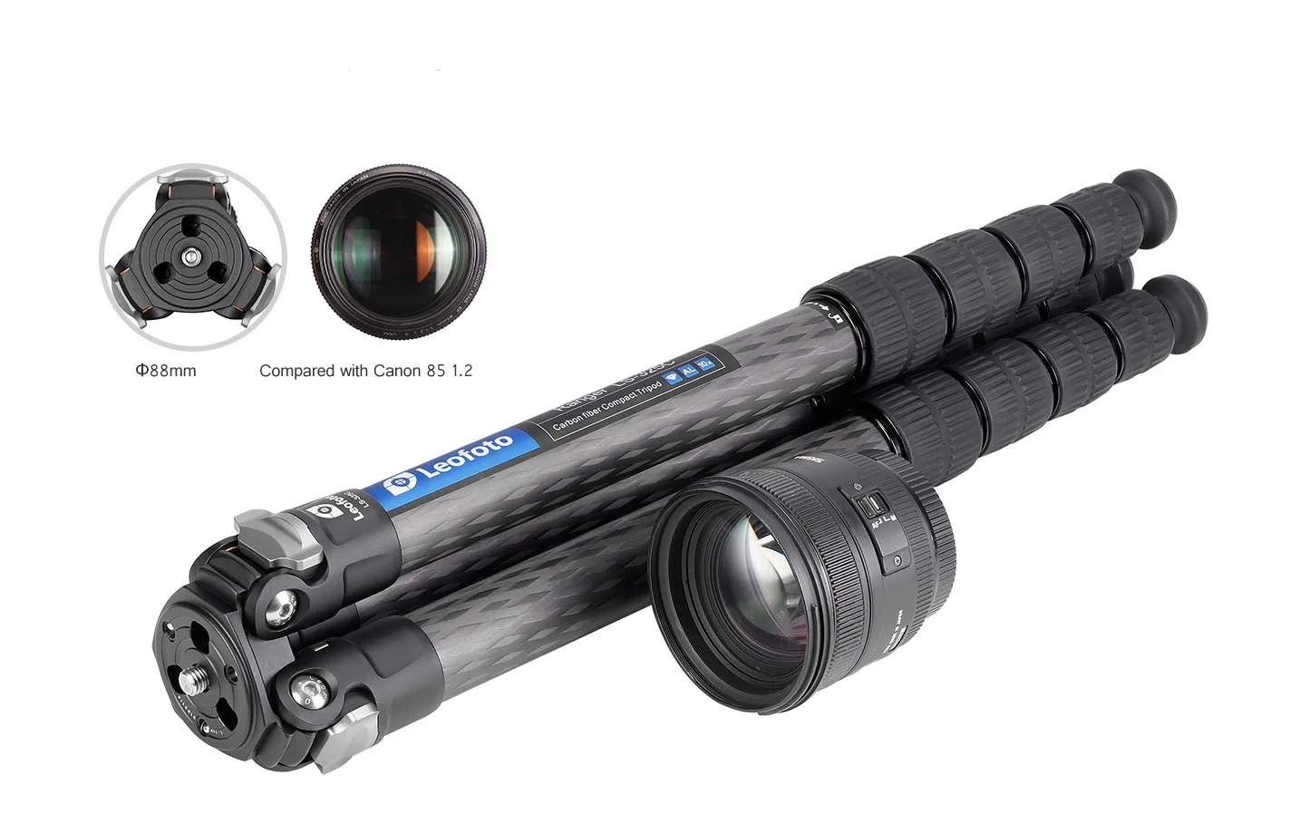 Leofoto Ranger series LS-285C + LH-36 3 tripode leofoto