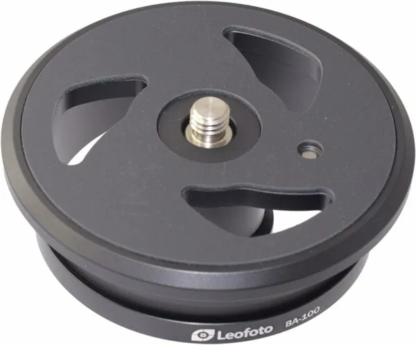 Leofoto Adaptador superior tazón BA-100