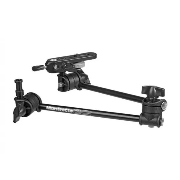 Manfrotto Brazo articulado de 2 secciones con espigote y conector de cámara