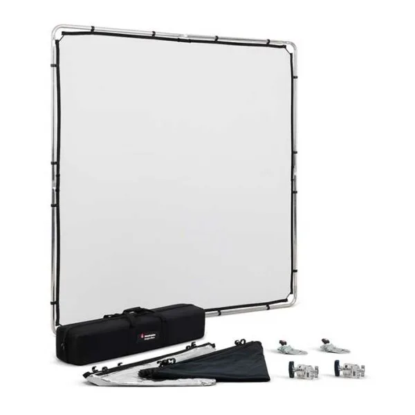 Manfrotto Kit Scrim Pro Completo - grande 2x2 m 3 kit scrim pro manfrotto