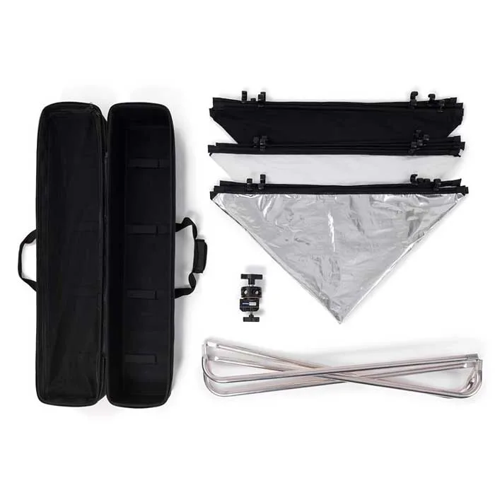 Manfrotto Kit Scrim Pro Completo - pequeño 1,1x1,1 m 2 manfrotto scrim kit
