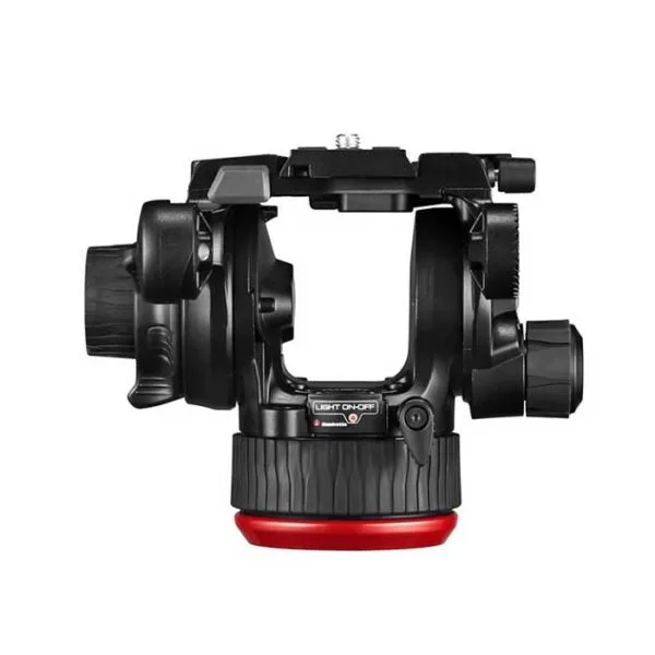 Manfrotto Kit video con trípode alumino Twin + rótula 504X. Estab. media altura 5 tripode para camara