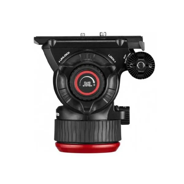 Manfrotto Kit video con trípode alumino Twin + rótula 504X. Estab. ras de suelo 4 tripode para camara