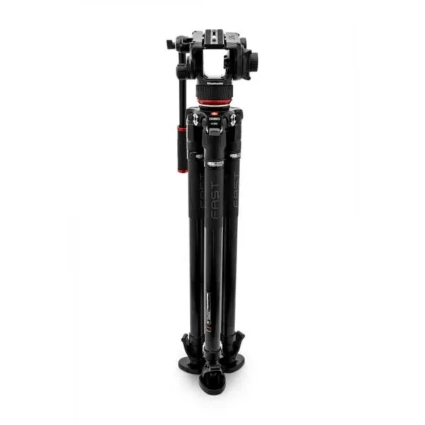 Manfrotto Kit video con trípode carbono Fast 635 + rótula 504X 5 tripode profesional manfrotto