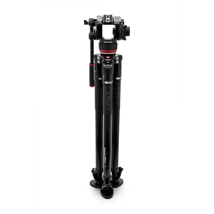 Manfrotto Kit video con trípode carbono Fast 635 + rótula 504X 2 tripode profesional manfrotto