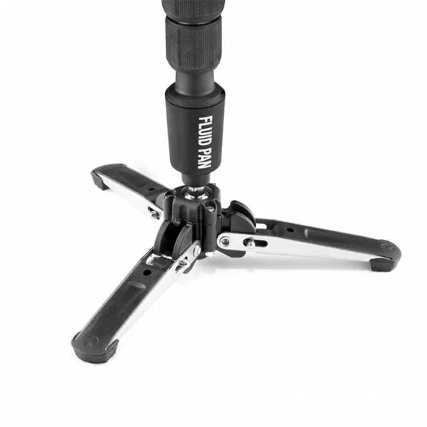 Manfrotto Monopie video Element MII. Aluminio 4 secciones. Base fluida 5 monopie