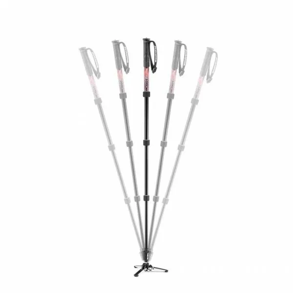 Manfrotto Monopie video Element MII. Aluminio 4 secciones. Base fluida 6 monopie