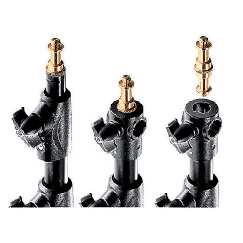 Manfrotto Pie estudio neumático Mini Compact Stand. 4 secc. Altura 211cm. Negro 2 mf1051bac