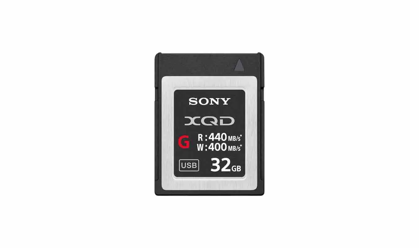 Sony Tarjeta de memoria XQD serie G 4 tarjeta de memoria sony dc qd