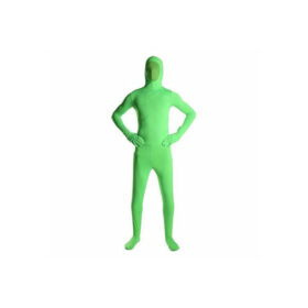 traje verde para video
