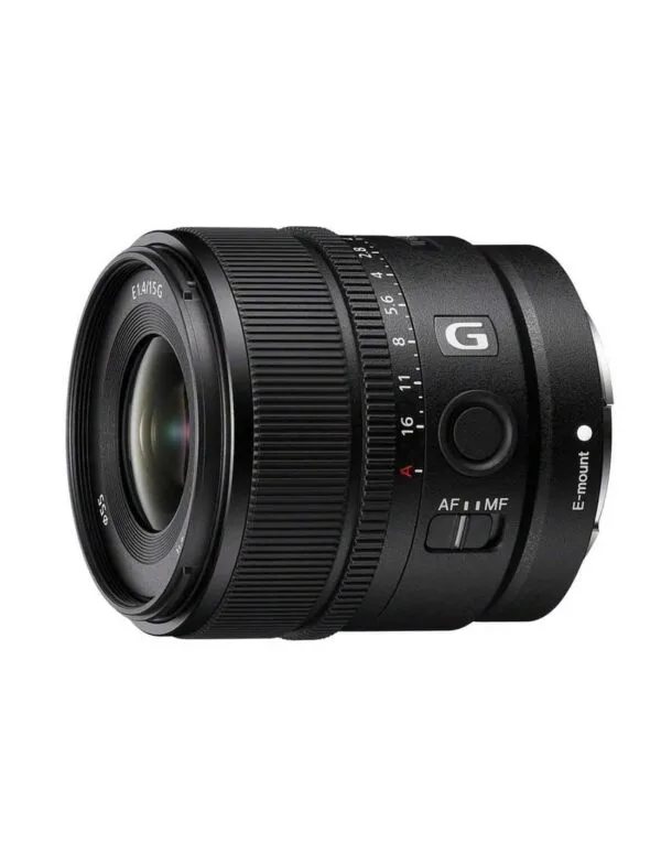 Sony E 15mm F1.4 G 4 objetivo sony