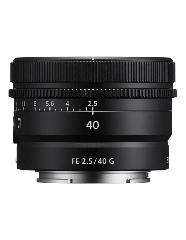 Sony FE 40mm F2.5 G 7 objetivo sony