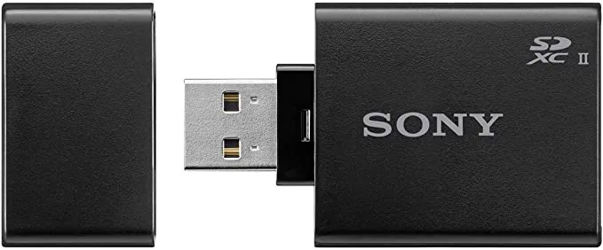 Sony Lector de tarjetas SD 2 lector de tarjetas