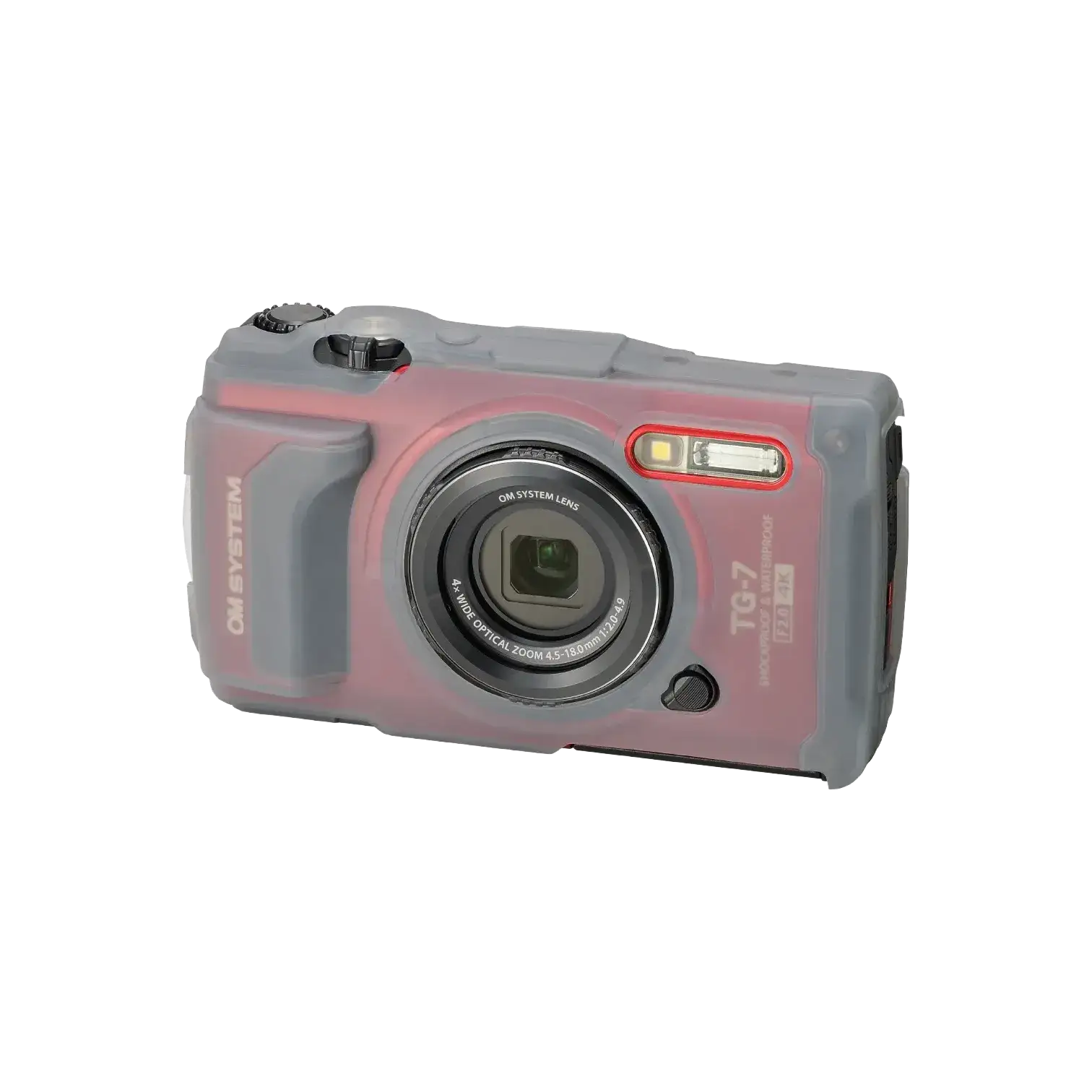 CSCH-128 Funda de silicona para cámara OM System TOUGH TG-7 2 CSCH-128 Funda de silicona para cámara OM System TOUGH TG-7 - Imagen 2