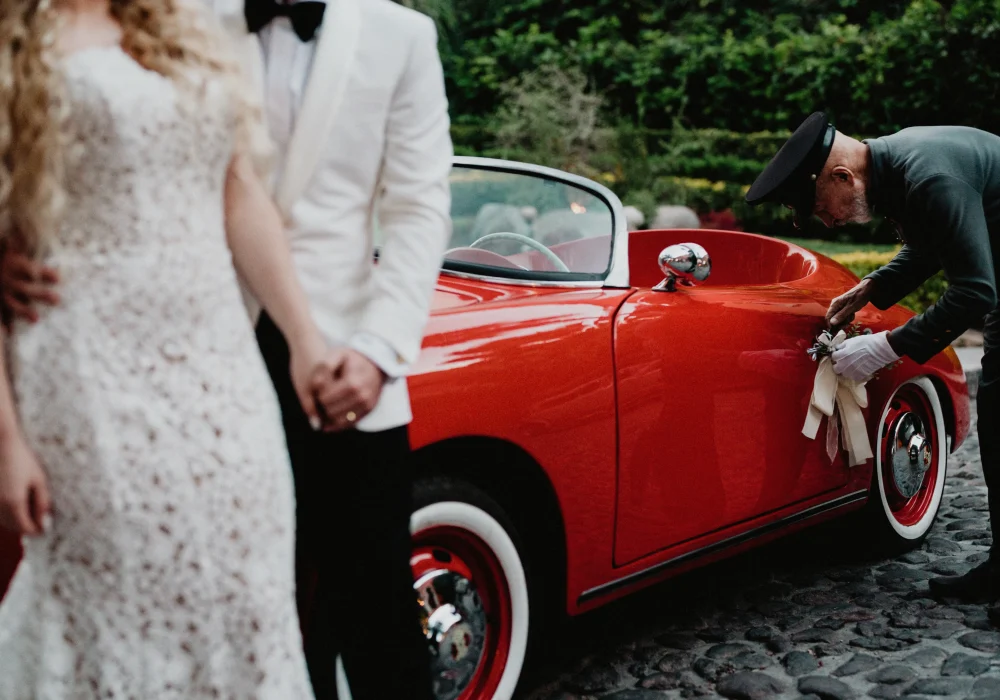 boda en coche