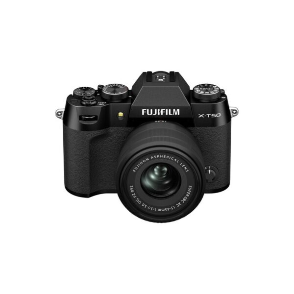 Fujifilm X-T50 Black + XC 15-45mm F3.5-5.6 OIS PZ + XF 35mm F2 R WR
