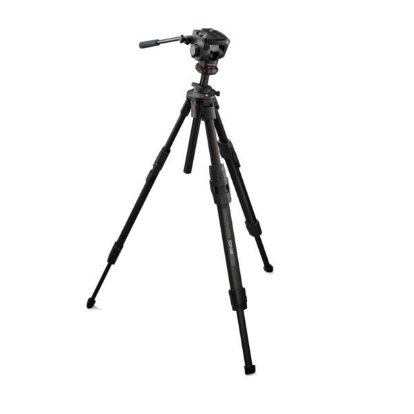 Kit trípode Manfrotto ONE - aluminio con rótula fluida 500X