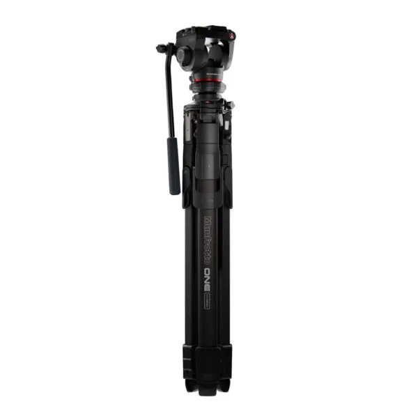 Kit trípode Manfrotto ONE - aluminio con rótula fluida 500X