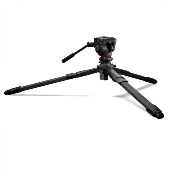 Kit trípode Manfrotto ONE - carbono con rótula fluida 500X 8 Kit trípode Manfrotto ONE - carbono con rótula fluida 500X