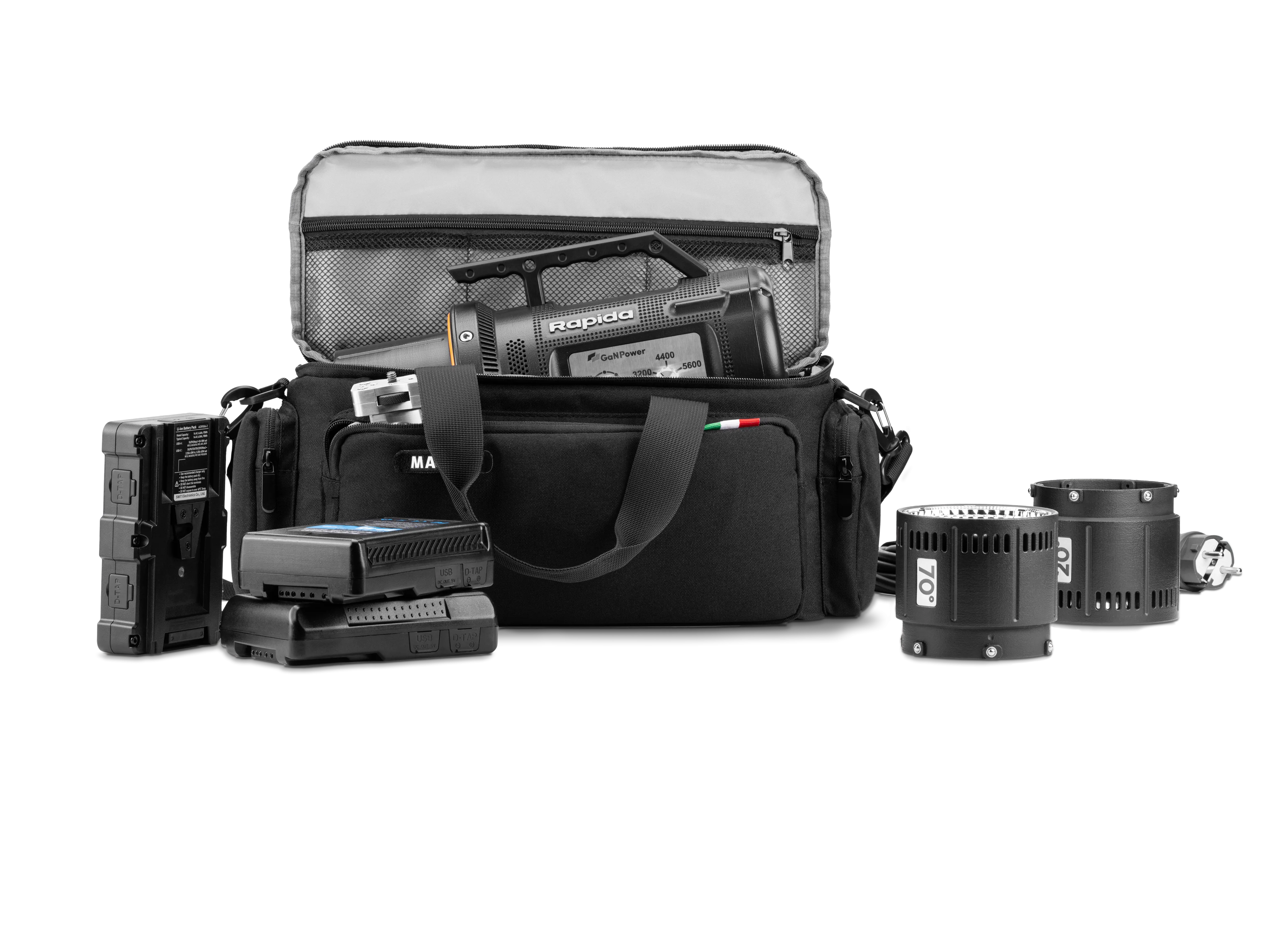 Maxima Rapida: Luz LED Cine Bi-Color V-Mount Portátil | 23.000 Lúmenes 8 Maxima Rapida: Luz LED Cine Bi-Color V-Mount Portátil | 23.000 Lúmenes - Imagen 8