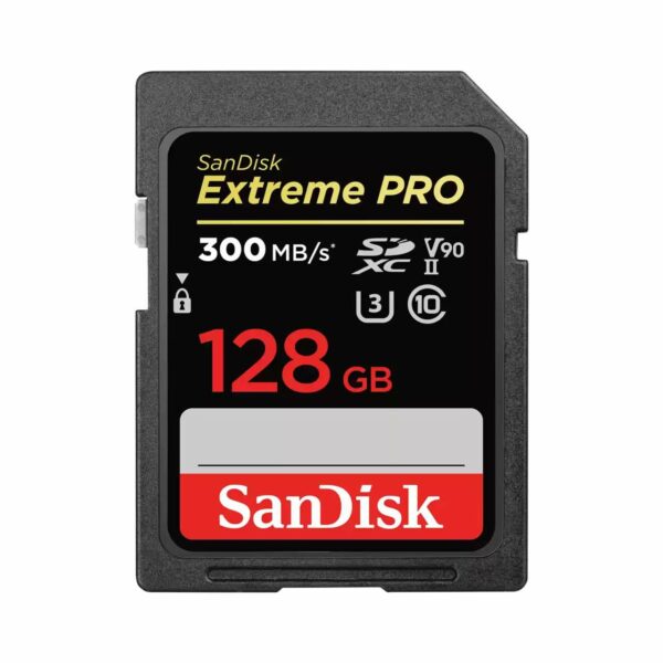 sandisk extreme pro 300mbs 128gb