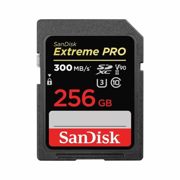 sandisk extreme pro 300mbs 256 gb